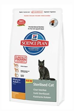 Hill´s Feline  Dry Adult Mature 7+ Sterilized 3,5kg