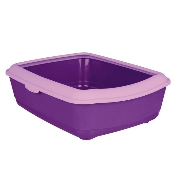 Trixie WC s okrajem 37x15x47cm - fialovo/šeříková