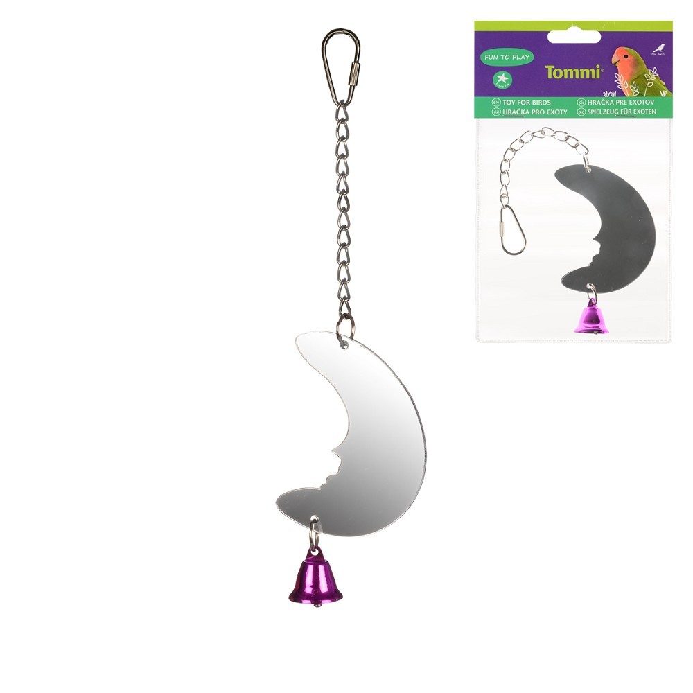 Zrcátko měsíc se zvonkem