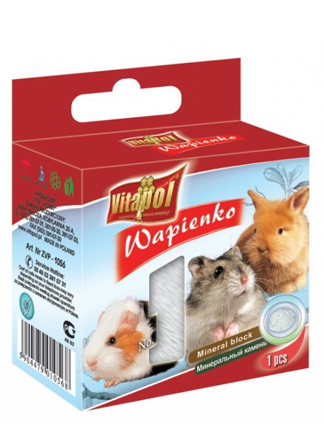 VITAPOL minerální kámen hlodavec přírodní 40g