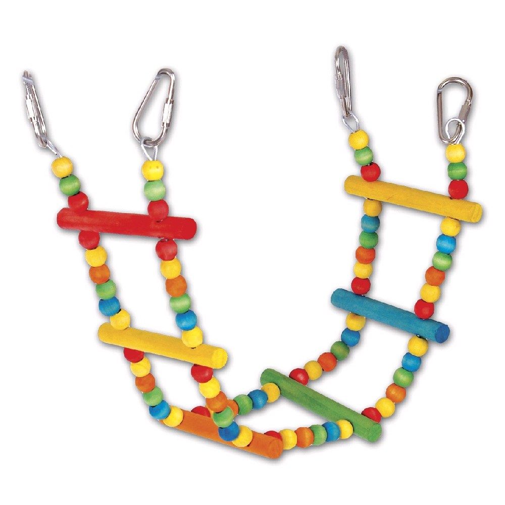 Žebřík Artista dřevěný, barevný