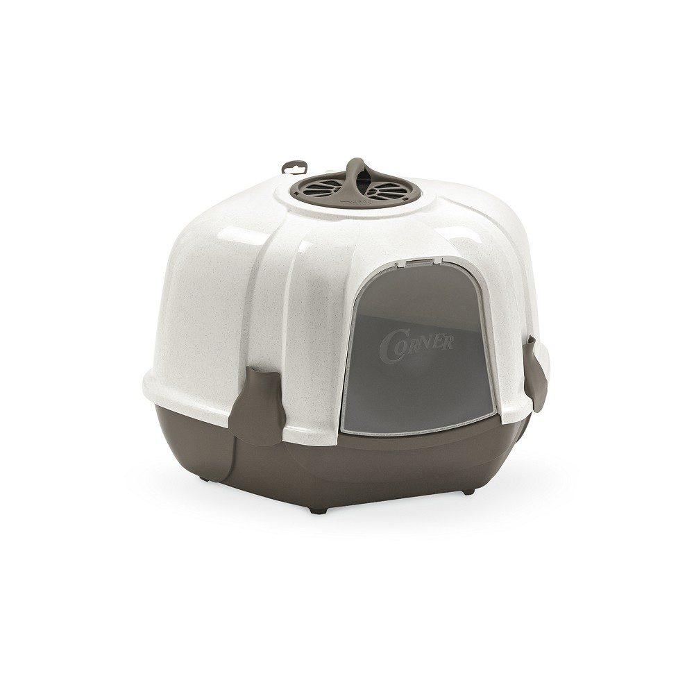 Mega Corner wc kryté s filtrem, 52x59,5x44,5cm