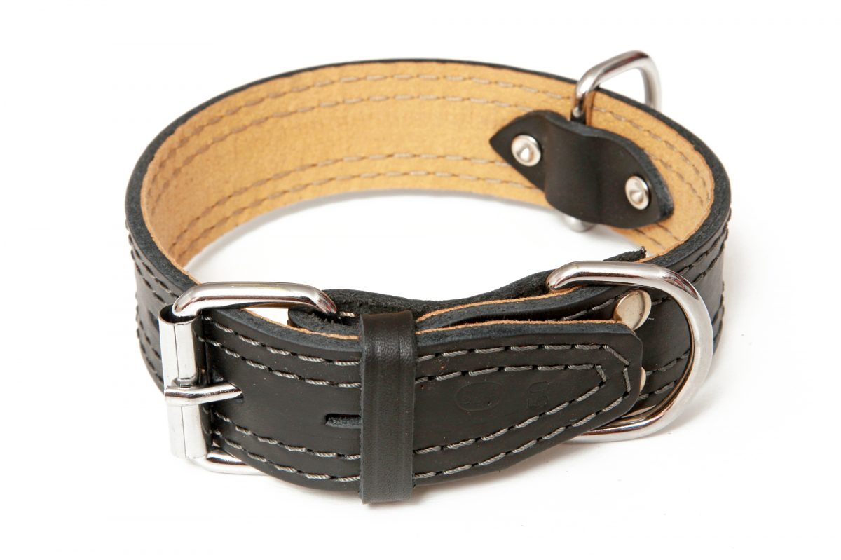 obojek HERRY obšitý 75x45 černý