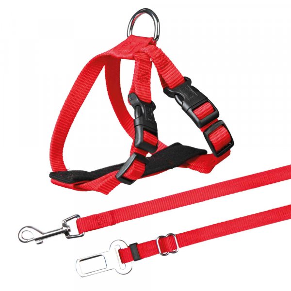 Postroj pro kočku do auta Trixie 20-50 cm