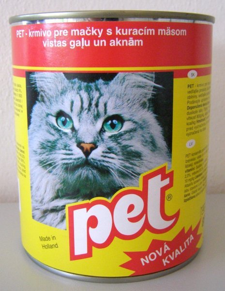 PET KATZE kostky s drůbežím masem pro kočky 855 g