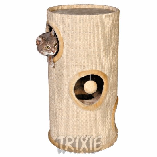 Obytný sisalový válec pro kočky 36cm/70cm - béžový