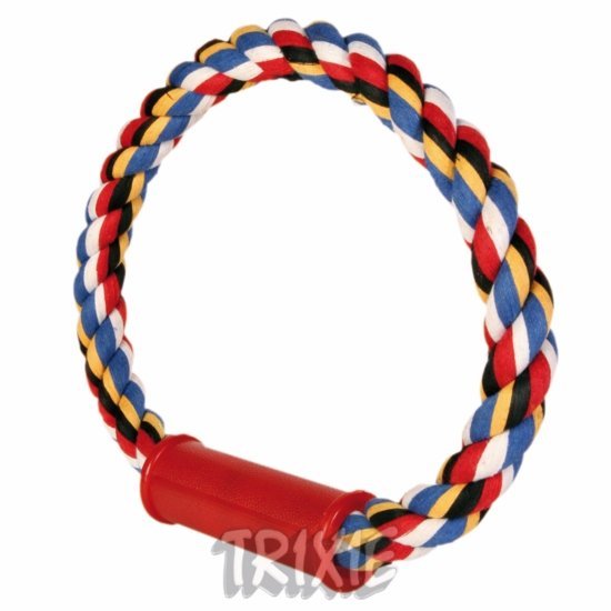 Bavlněný kruh s rukojetí 350g/30cm TRIXIE