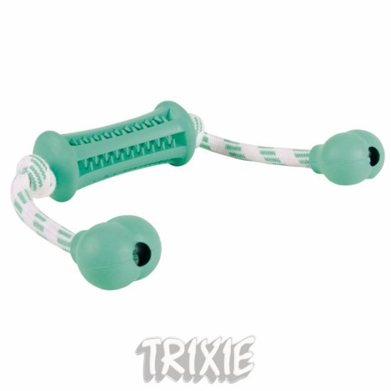 DENTAfun váleček s mátou na laně 9cm/37cm