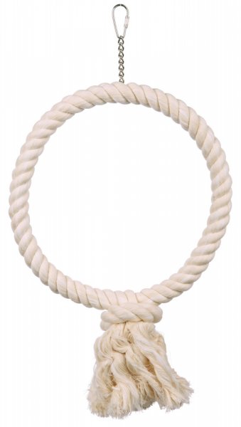 Závěsný bavlněný kruh s uzlem 25cm TRIXIE