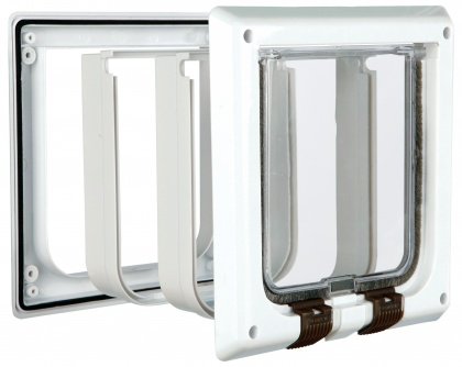 Průchozí dvířka FREECAT CLASSIC 2 funkce 21x21cm - bílá
