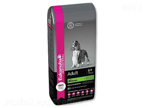 EUKANUBA Adult Small & Medium Lamb & Rice 18kg