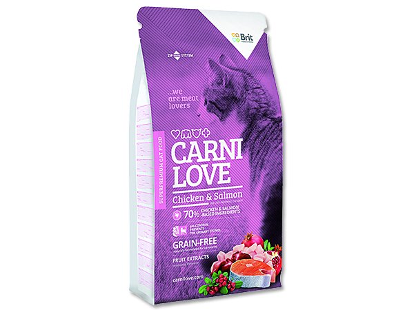 Brit  Carnilove Cat Chicken & Salmon 7kg