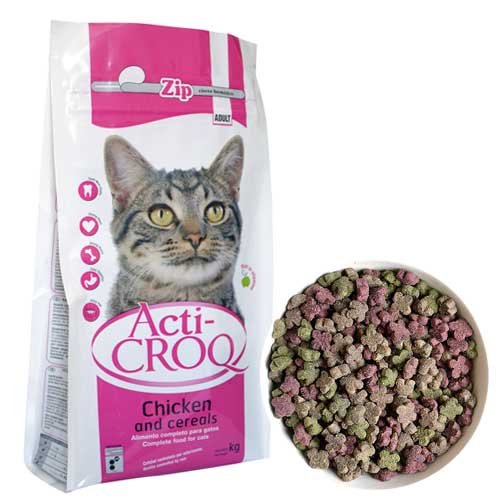 ACTI CROQ  Cat chicken & cerals 2kg 31/11