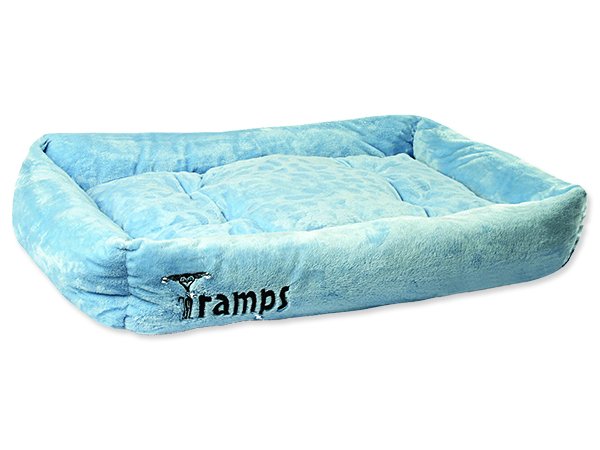 Pelech Scruffs TRAMPS pro kočky 58x48x12cm Světle modrý