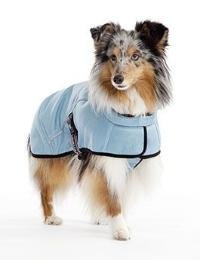 Plášť chladící Hurtta Cooling Coat modrá 30