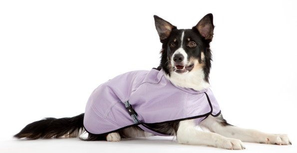 Plášť chladící Hurtta Cooling Coat fialová 40