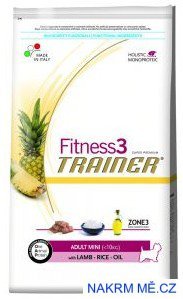 Trainer Fitness Adult Mini Lamb Rice 800g