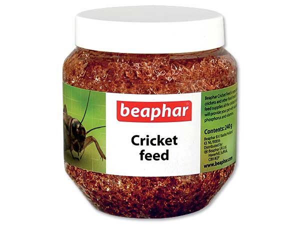 Krmivo doplňkové pro cvrčky Cricket feed 240g