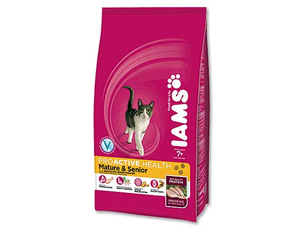 IAMS Cat Mature & Senior rich in Chicken 2,55kg