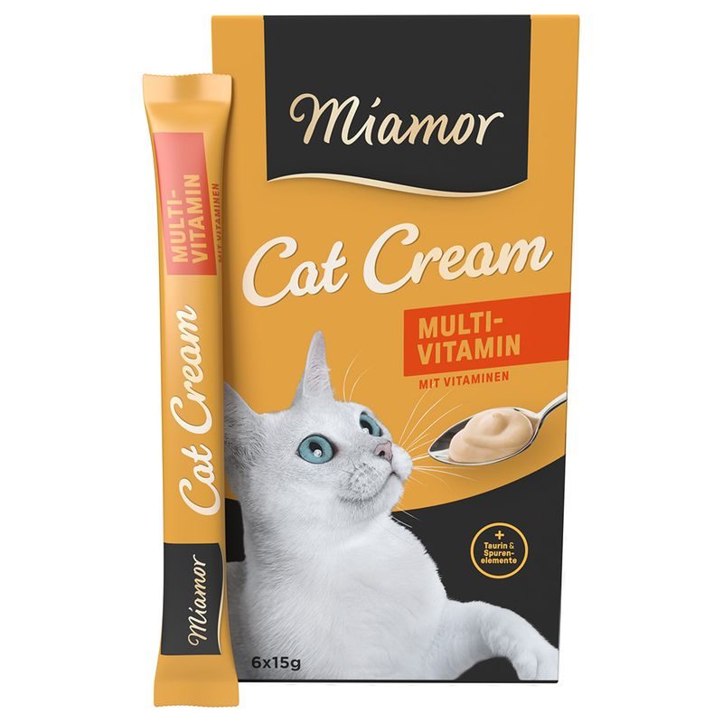 Miamor Cat Snack Multi-Vitamin Cream 6x15g