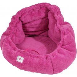 Pelech ADRIANA plyš hnízdečko 50cm Růžová tm. A27