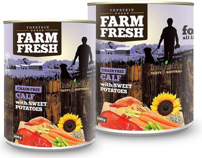 Farm Fresh Calf with Sweet Potatoes 400 g