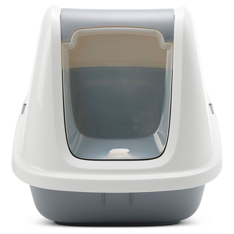 WC kryté Nestor Giant, šedá Savic 75,5x56x55,5 cm