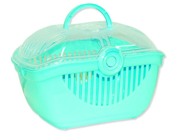 Magic Cat Přepravka Carrier světle modrá 48 x 36 x 32 cm