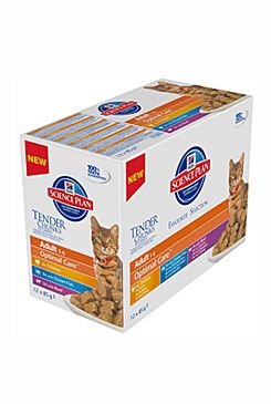 Hills Science Plan Feline Adult kapsička Chicken+Beef+Ocean Fish 12 x 85 g