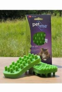PET and ME kartáč pro kočky, dlouhá srst, zelený