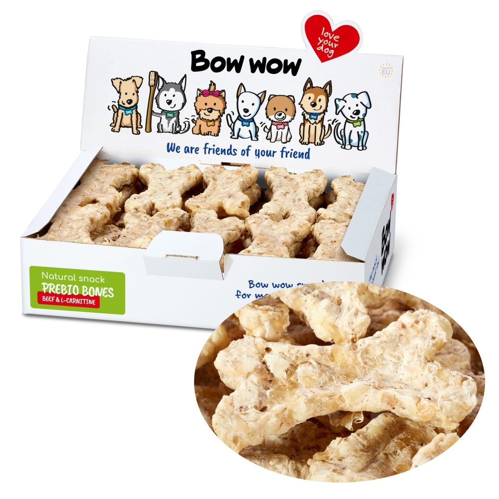 Bow Wow Kost Prebio Hovězí a L-Carnitine 887g
