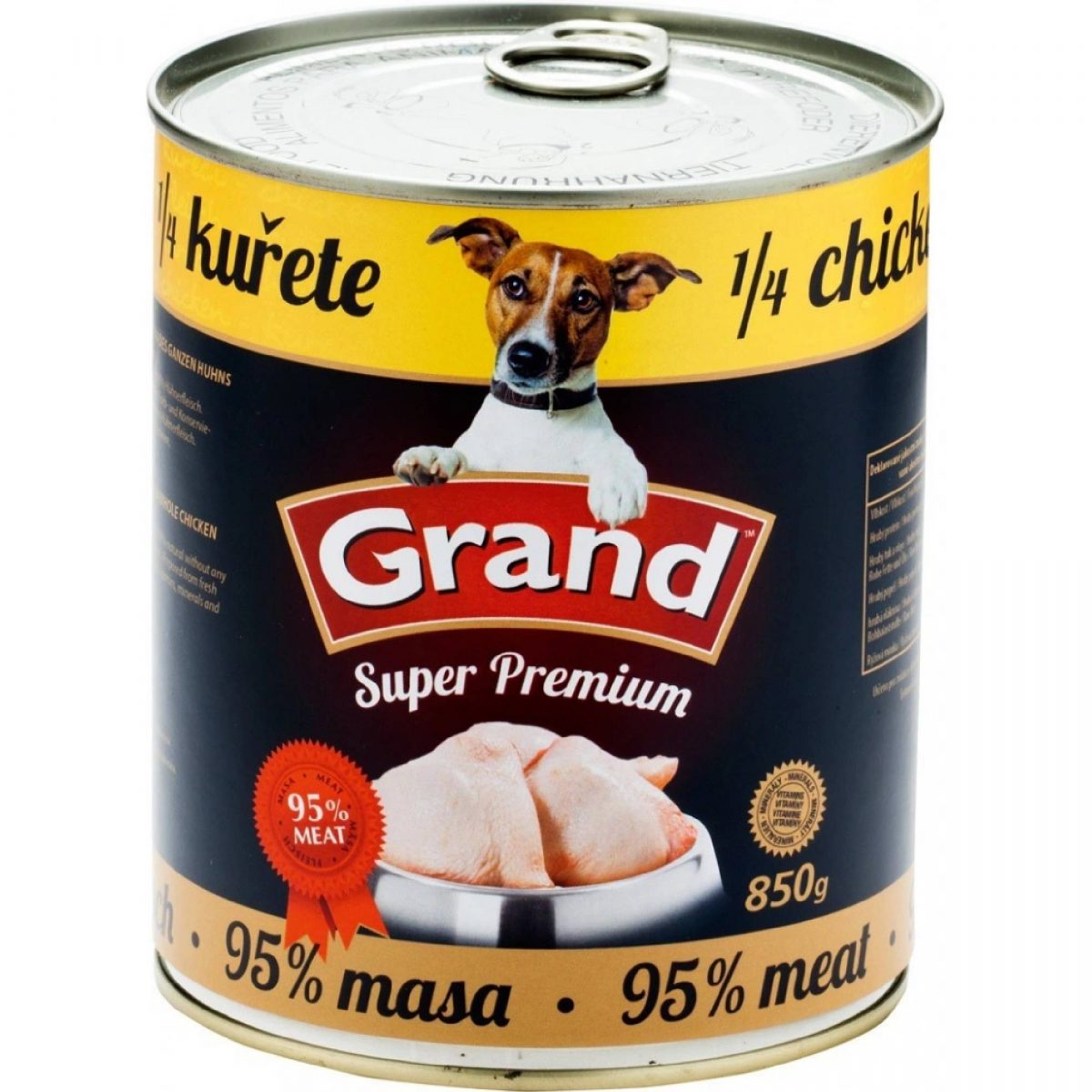 GRAND Superpremium pes drůbeží 850g