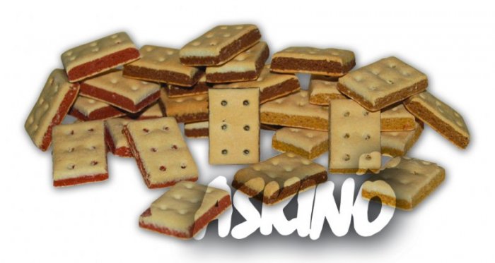 Animal Lovers COOKIE MIX - lepené obdelníčky barevné 1kg