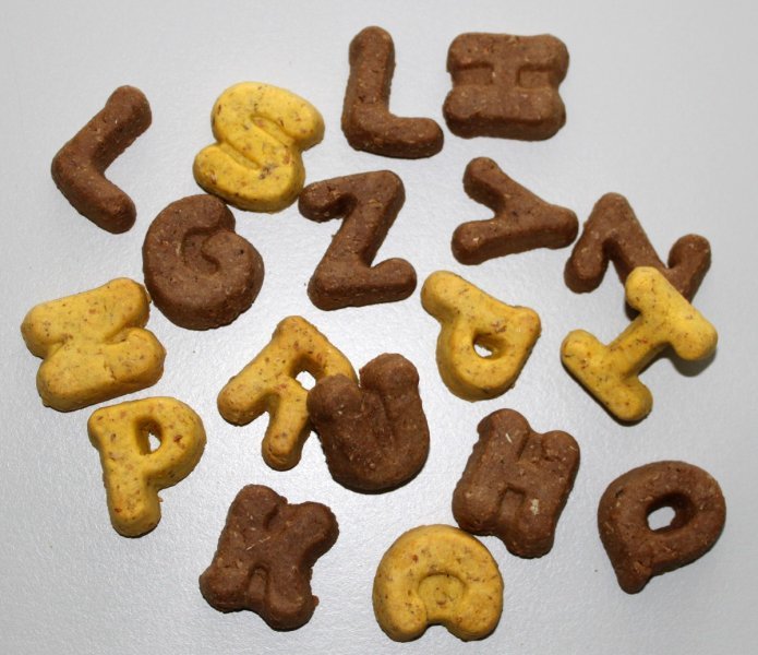 Animal Lovers ALPHABET MIX - směs sušenek abeceda 1kg