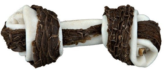 Trixie DENTAfun - uzel bílý s dršťkami 70g / 15cm