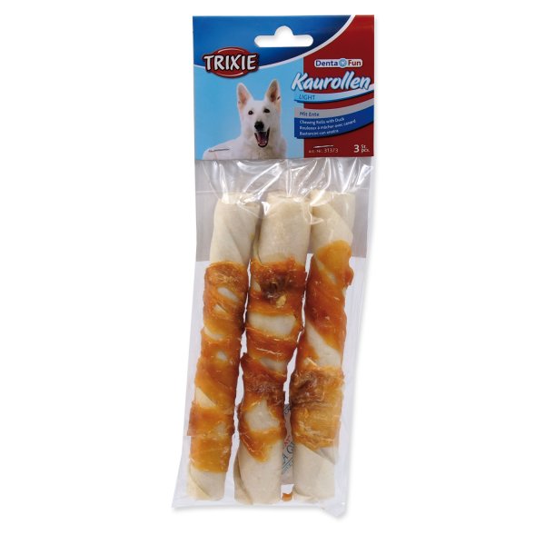 DENTAfun-tyčinka svázaná kachním masem 3ks, 17cm/140g