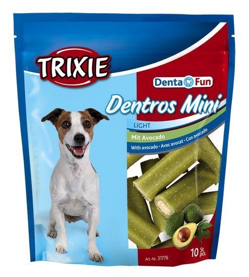 Trixie dog poch. dentros MINI avocado 10ks/140g