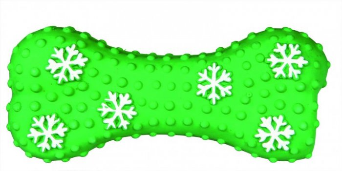 Sada vánočních hraček latex míč 7 cm/kosti 13 cm (12ks)