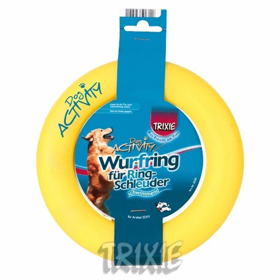 Plovoucí kruh Dog Activity tvrdá guma 17 cm