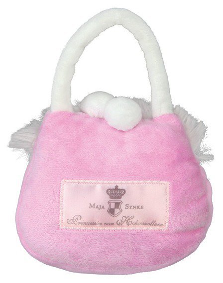 DOG PRINCESS plyšová kabelka růžová 16 cm