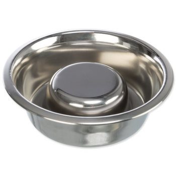 Miska k pomalému krmení, nerez 1,5 l/ø 24 cm