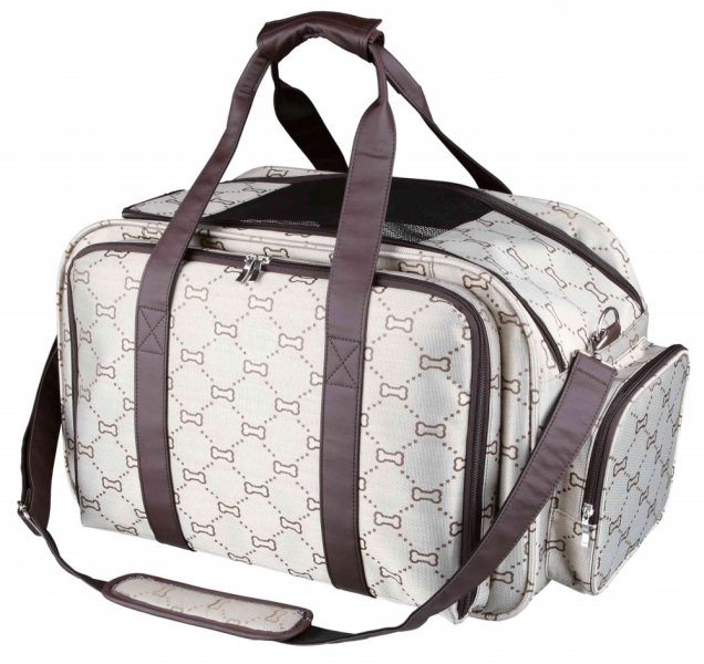Trixie Cest.taška MAXIMA s extra lůžkovým prostorem 33 x 32 x 54 cm hnědo-béžová