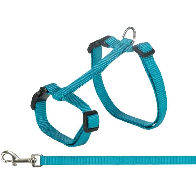 Trixie Postroj nylon. pro kočku s vodítkem XL 34 - 57 cm 13 mm 1,20 m