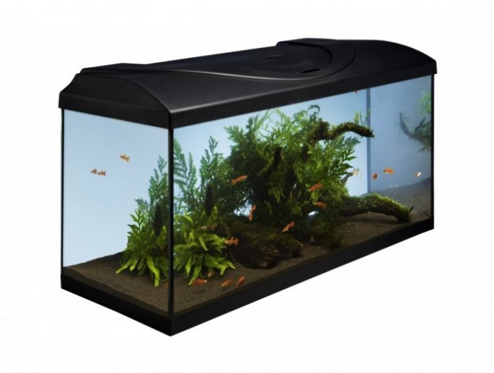 Diversa akvarijní set Startup 80 LED rovný 112 l, černý