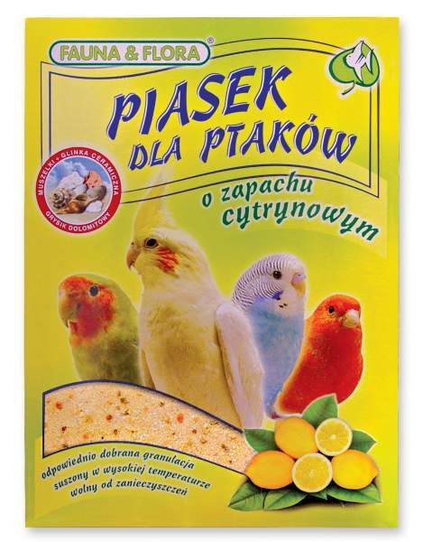 Minerální písek citronový 2 kg FAUNA I FLORA