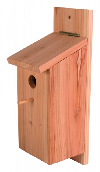 Venkovní budka pro sýkorky udělej si sám 12x36x15 cm