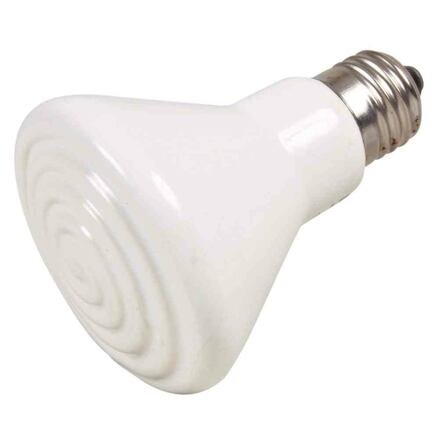 Ceramic Infrared Heat Emitter ø 75 × 100 mm, výkon: 100 W, objem terária: 100-15