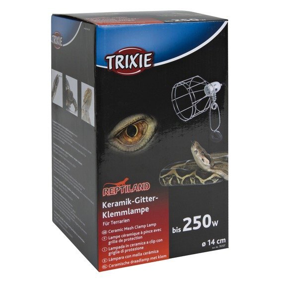 Keramická objímka s ochranným krytem žárovky 14x24cm do 250W