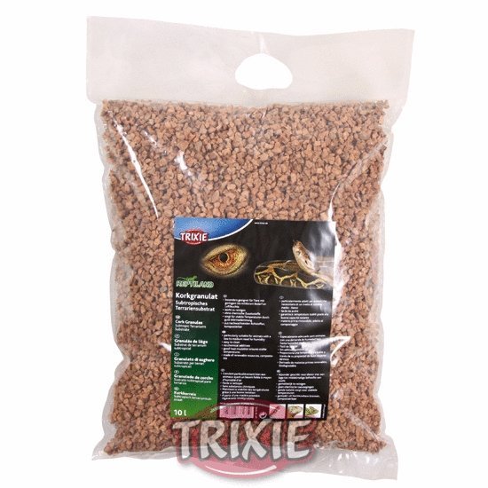 Trixie Korkový granulát, subtropický terarijní substrát 10 l