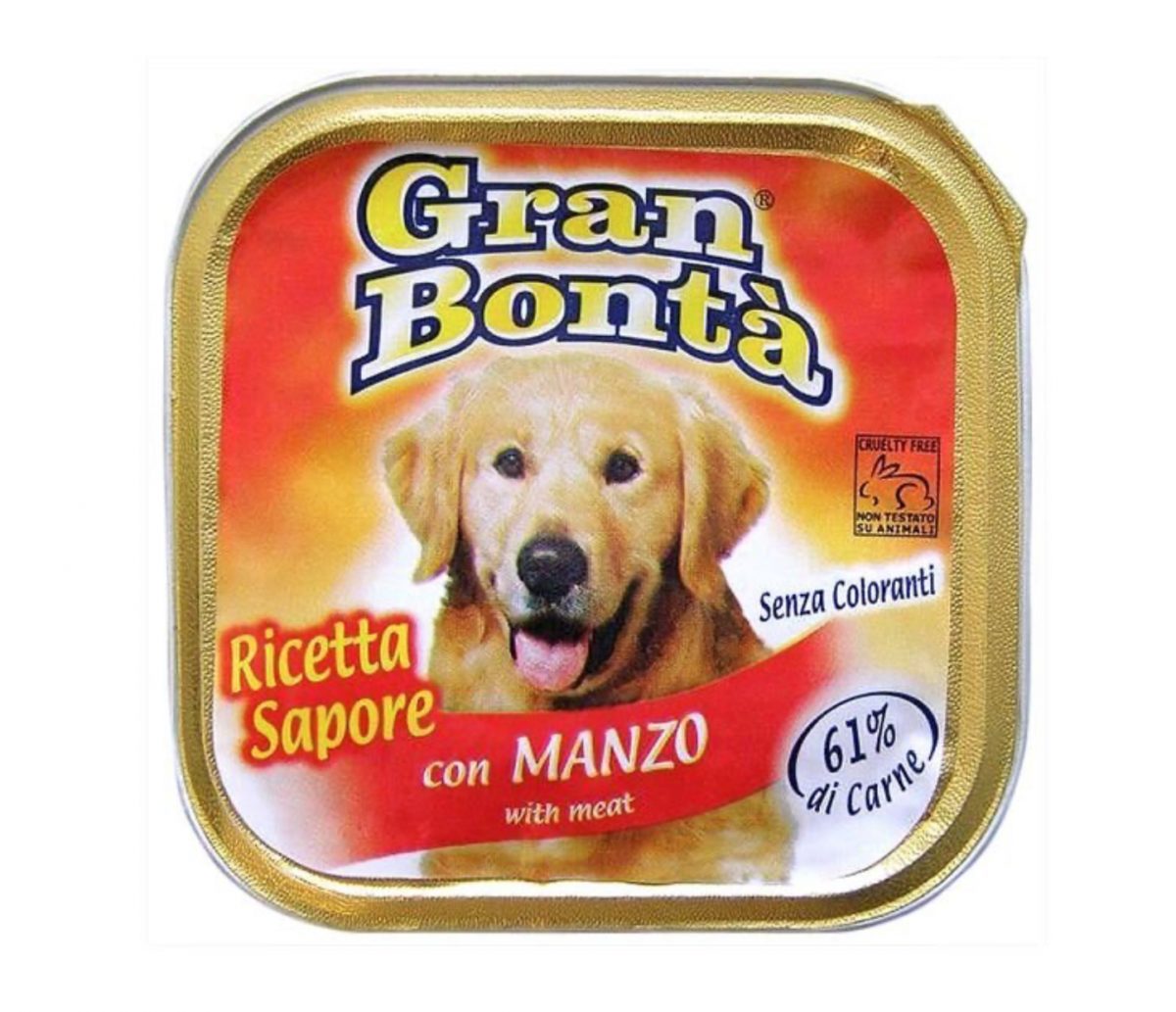 GRAN BONTA paštika s hovězím masem pro psy 150g